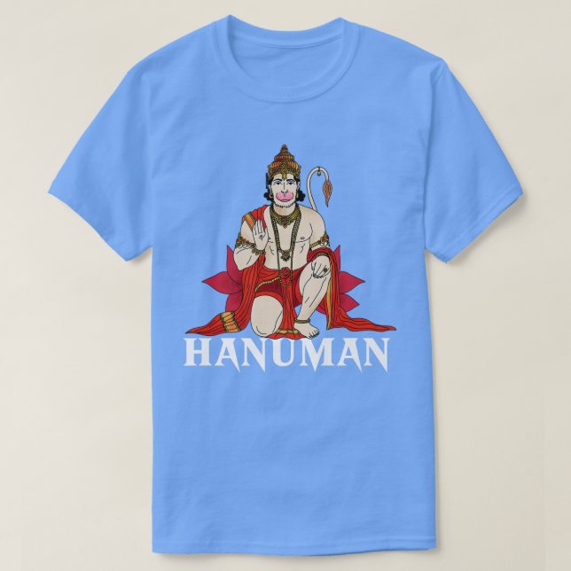 Camiseta Hanuman Hindu God Premium (Diseño del anverso)
