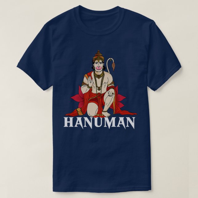 Camiseta Hanuman Hindu God Premium  (Diseño del anverso)