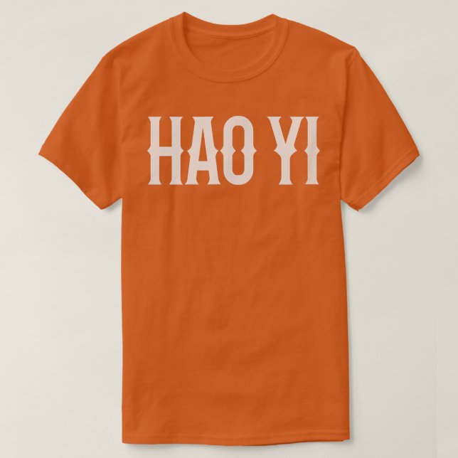 Camiseta Hao Yi Costume (Diseño del anverso)