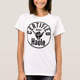 CAMISETA HAOLE CERTIFICADO SHAKA HAWAII
