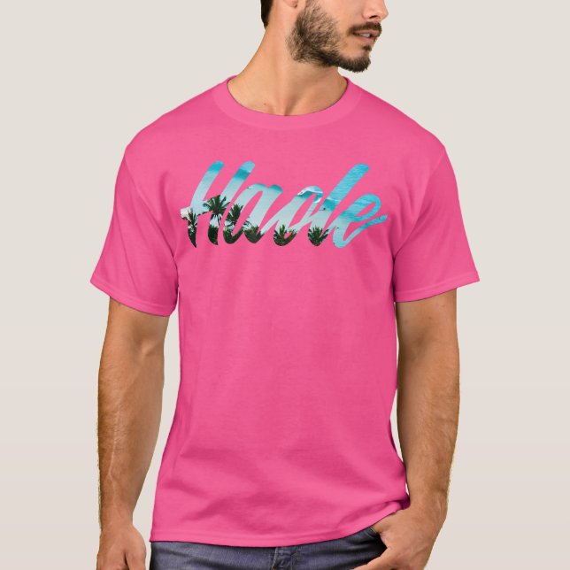 Camiseta Haole Hawaii Appari Palm Tree (Anverso)