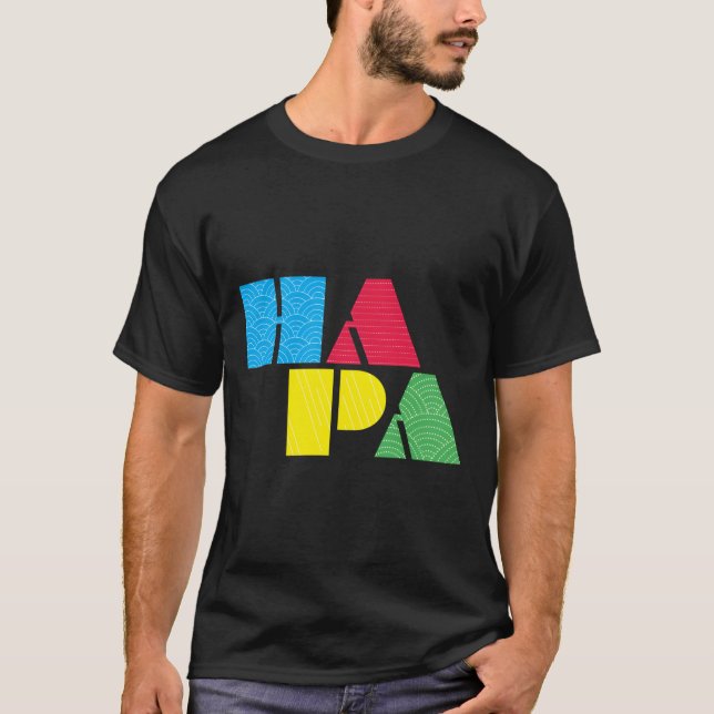Camiseta Hapa En Primario (Anverso)