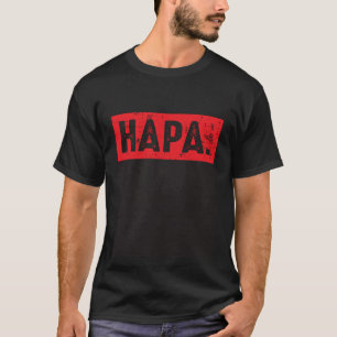 Camiseta Hapa Orgullo Eurasiático Mezcla de Patrimonio Etno