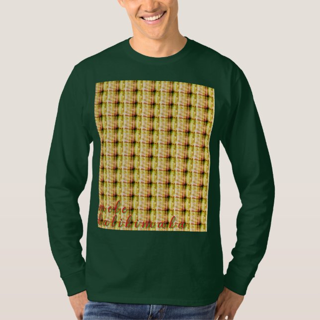 Camiseta Hapa Plaid Green 1974, (Anverso)