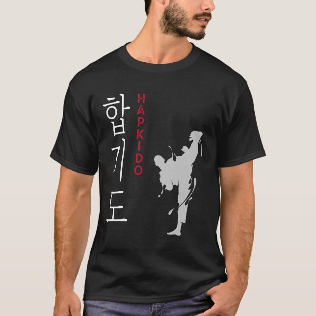 Camiseta Hapkido Autodefensa Artes Marciales Coreanas (Anverso)
