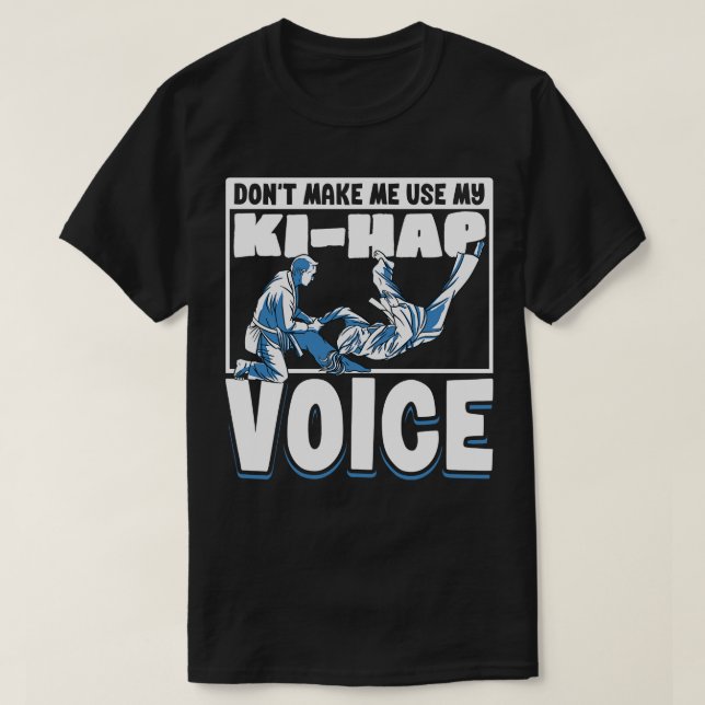 Camiseta Hapkido de voz de KiHap (Diseño del anverso)