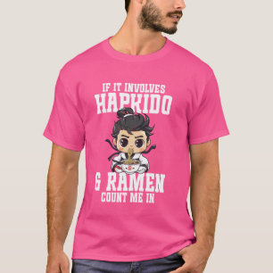Camiseta Hapkido Ramen Cinturón de Artes Marciales Coreanas