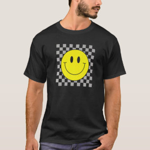 Camiseta Happ sonriente de sonrisa amarilla de los 70