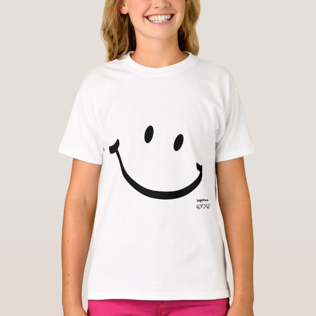Camiseta happiness (Anverso)