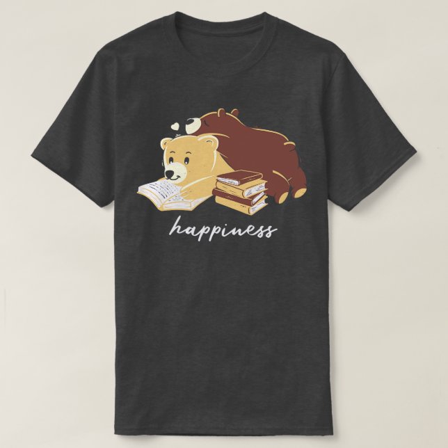 Camiseta Happiness Brown Bear (Diseño del anverso)
