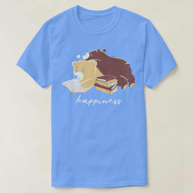 Camiseta Happiness Brown Bear (Diseño del anverso)