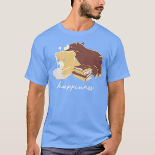 Camiseta Happiness Brown Bear