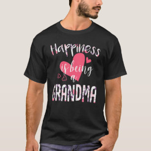 Camiseta Happiness Is Being A Grandma, Mother's Day