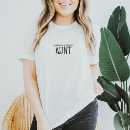 Camiseta Happiness Is Being An Aunt Family Newborn Quote