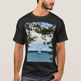 Camiseta Happiness Journal Sailboat
