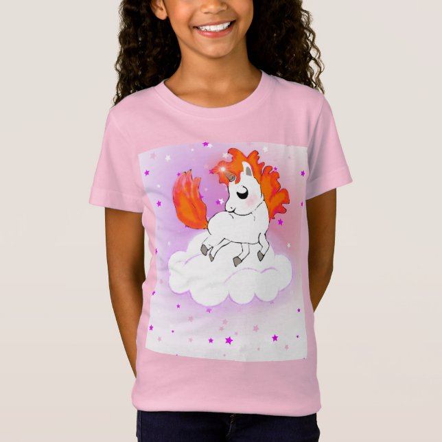 Camiseta Happiness magic unicorn (Anverso)