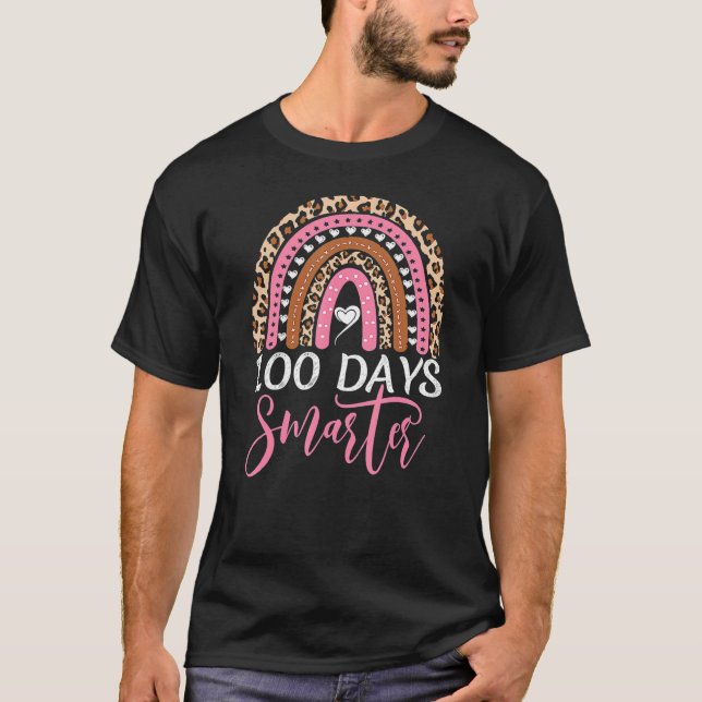 Camiseta Happy 100 Day Of School Smarter 100 Days Of School (Anverso)
