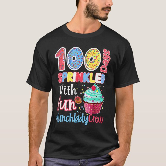 Camiseta Happy 100th Day At School 100 Days Brighter 2023 L (Anverso)