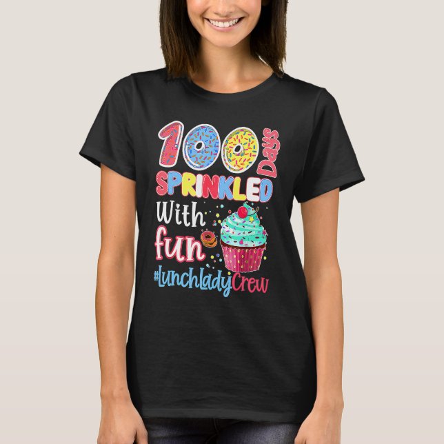 Camiseta Happy 100th Day At School 100 Days Brighter 2023 L (Anverso)