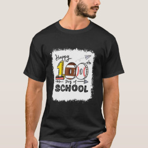Camiseta Happy 100Th Day Of School Teacher Student 100 Days