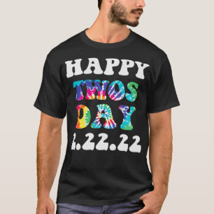 Camiseta Happy 22222 Twosday Tuesday February 22nd 2022 Tie