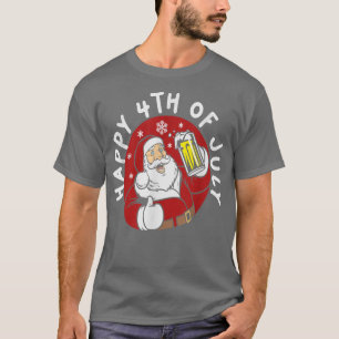 Camiseta Happy 4th Of July and Christmas In July 2022