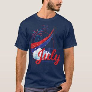 Camiseta Happy 4th of July Men Women Fireworks Celebration 