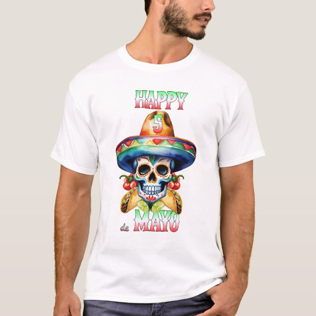 Camiseta Happy 5 de Mayo (Anverso)
