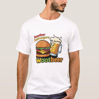 Camiseta Happy Amburgers & Wootbeer Logo