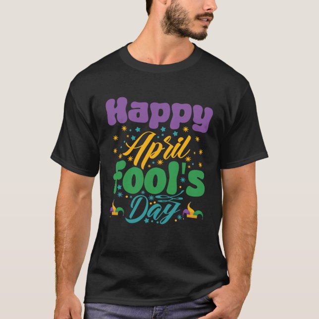 Camiseta Happy April Fool´s Day (Anverso)