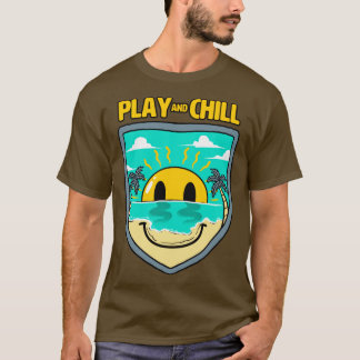 Camiseta happy badge