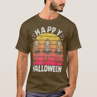 Camiseta Happy Balletween Skeleton Ballerina Dancing Skelet