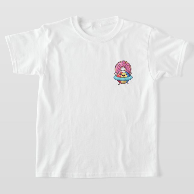 Camiseta Happy Beach Ball Character in Pool Float with Pink (Distribución)