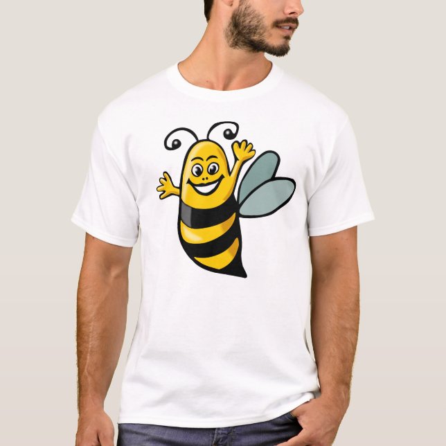 Camiseta Happy Bee (Anverso)