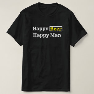 Camiseta Happy Beer Happy Man R