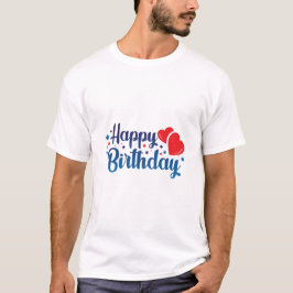 Camiseta happy birthday