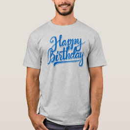 Camiseta Happy birthday