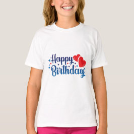 Camiseta happy birthday