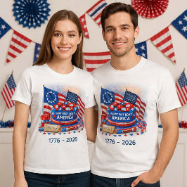 Camiseta Happy Birthday America Patriotic Unisex 