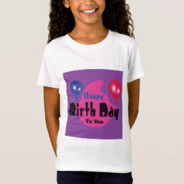 Camiseta Happy Birthday – Colorful Celebration Party Design