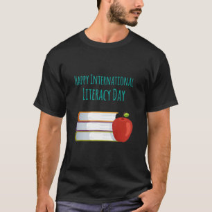Camiseta Happy Book International Literacy Day