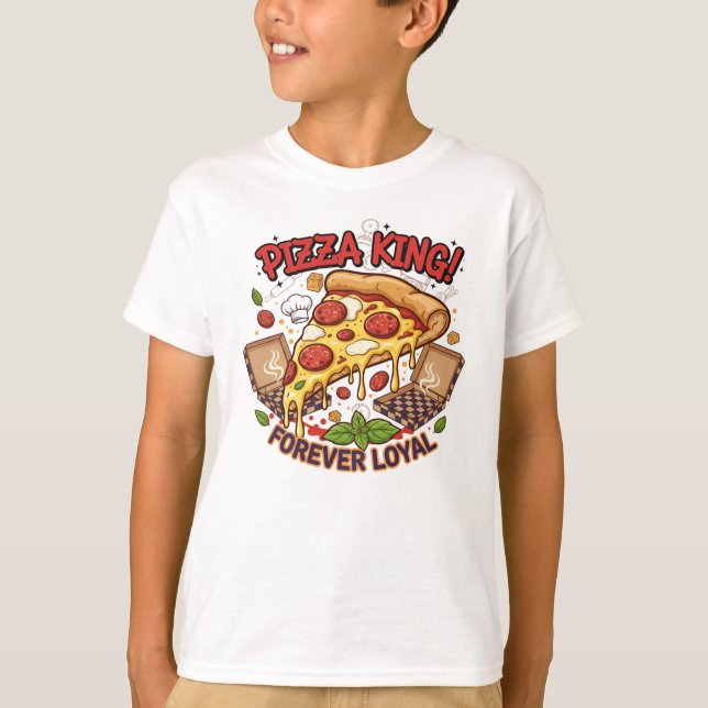 Camiseta Happy Breakfast Pair – Pancake & Waffle Hug (Anverso)