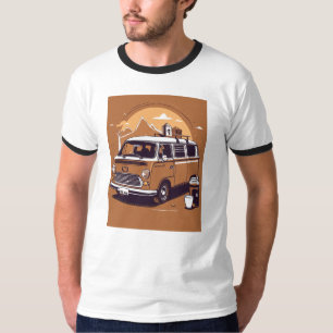 Camiseta Happy Camper Van Surf
