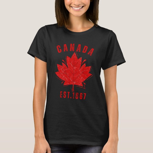 Camiseta Happy Canada Day Cool Canada Maple For Women Men K (Anverso)