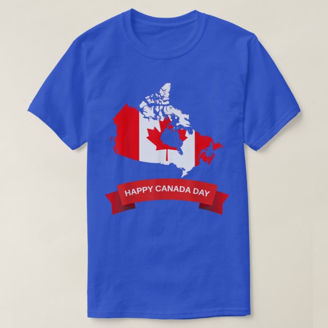 Camiseta Happy Canada Day It's Canada Day Canadian Maple Le (Diseño del anverso)