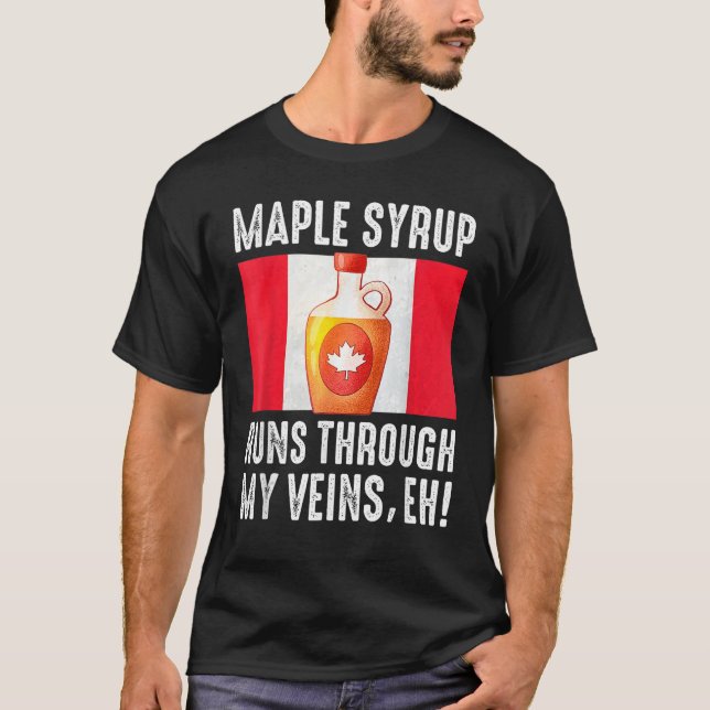 Camiseta Happy Canada Day Maple Syrup Maple Tree Tapping Me (Anverso)