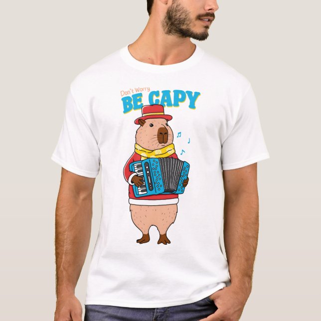 Camiseta Happy Capy (Anverso)