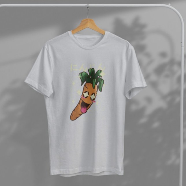 Camiseta Happy Carrot Kawaii (Subido por el creador)