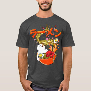 Camiseta Happy Cat Ramen