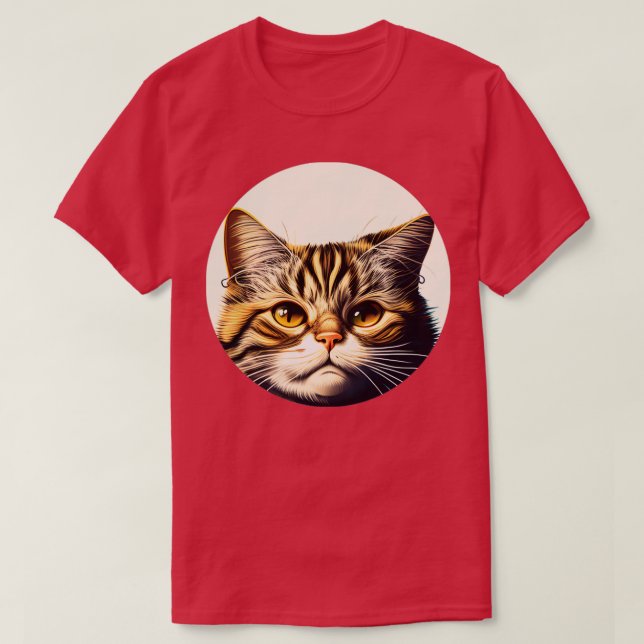 Camiseta Happy Cats Faces Be Happy Everyday2 (Diseño del anverso)